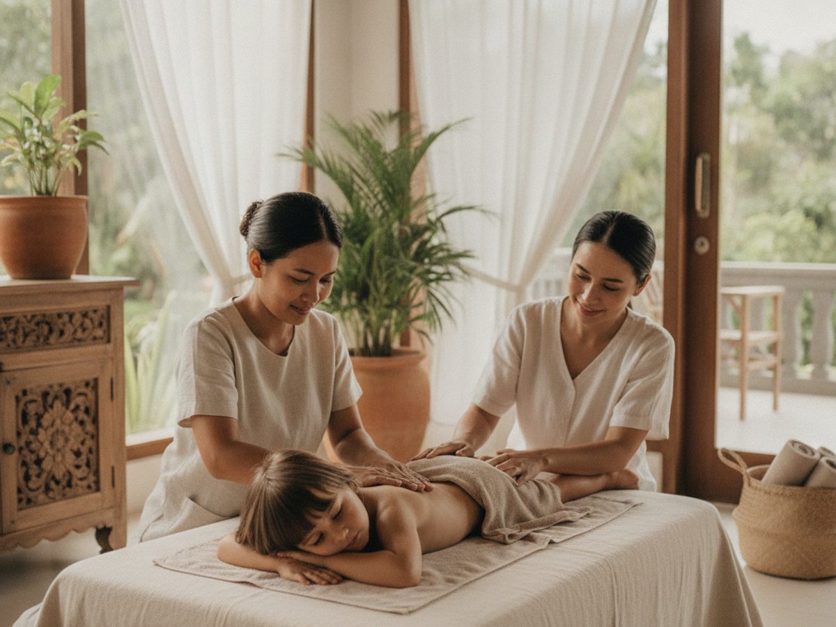 Kids Massage - 60 min - Rp 200.000